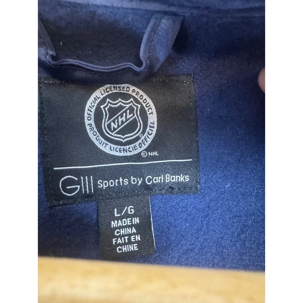 NHL Winnipeg Jets G-III Sports Carl Banks‎ Gray Hooded Softshell Jacket Mens L